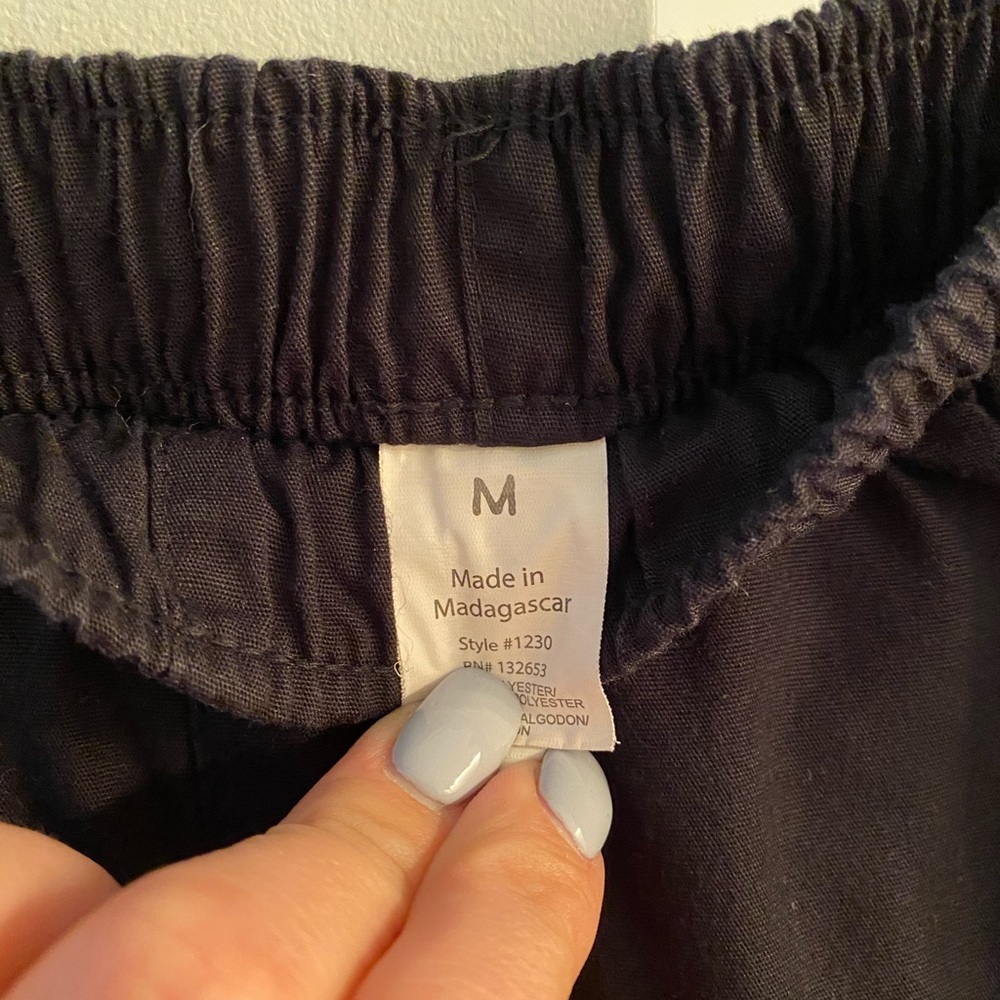 Scrub Set-Size Medium (black) - Picture 5 of 6